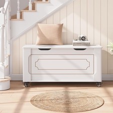 Sitzbank Schuhbank mit stauraum Truhenbank Sitztruhe Spielzeugkiste Kommode