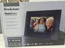 Brookstone PhotoShare Friends and Family Smart Frame - 10.1 --Black