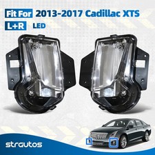 Led Daytime Running Light For 2013-2017 Cadillac Xts Fog Light Left Right Pair