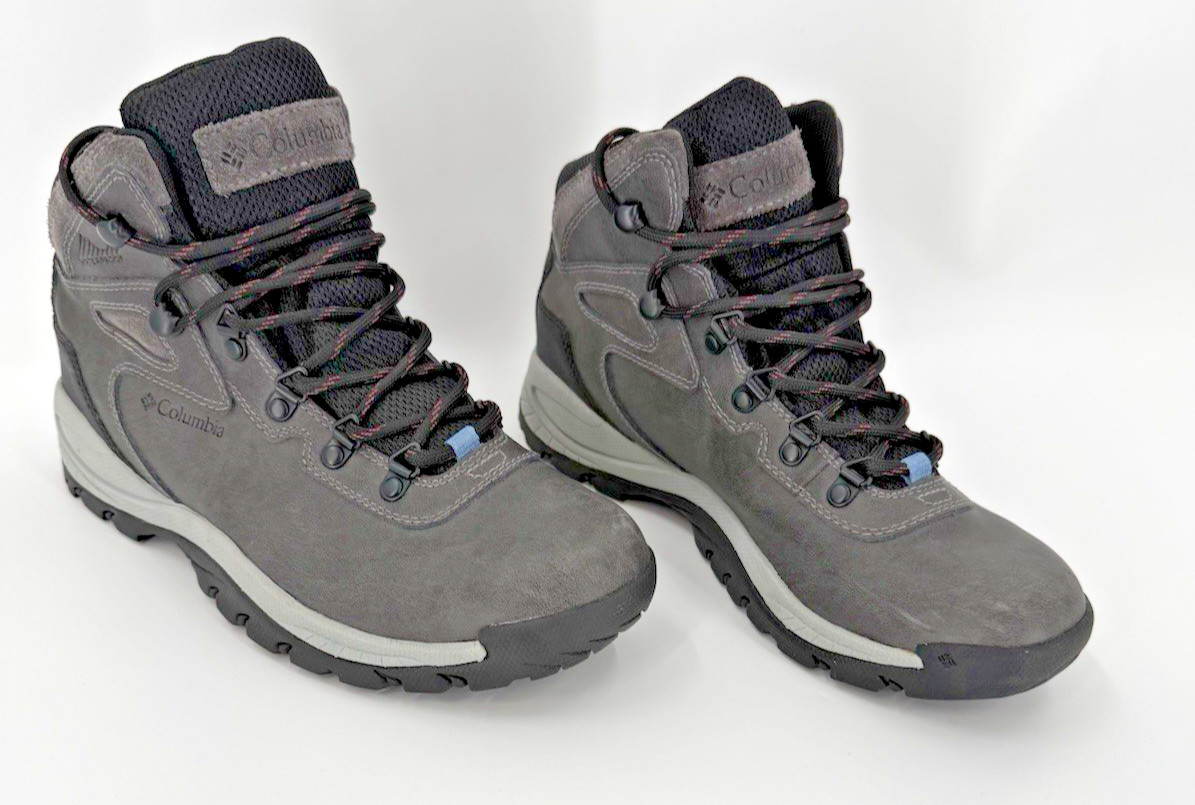 Columbia Newton Ridge Plus Women's  Grey Hiking Boots Shoes Size US 9 UK 7 EU 40 thumbnail 4