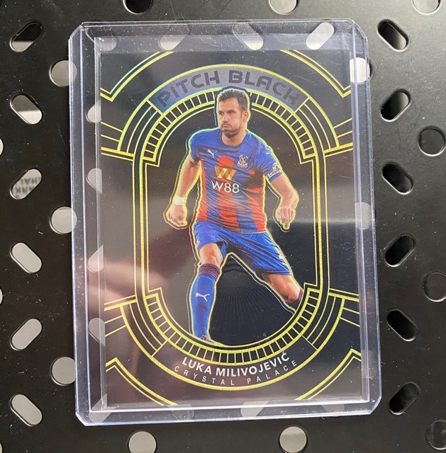 Luka Milivojevic 2020-21 Obsidian Pitch Black Yellow Gold /10 Crystal Palace