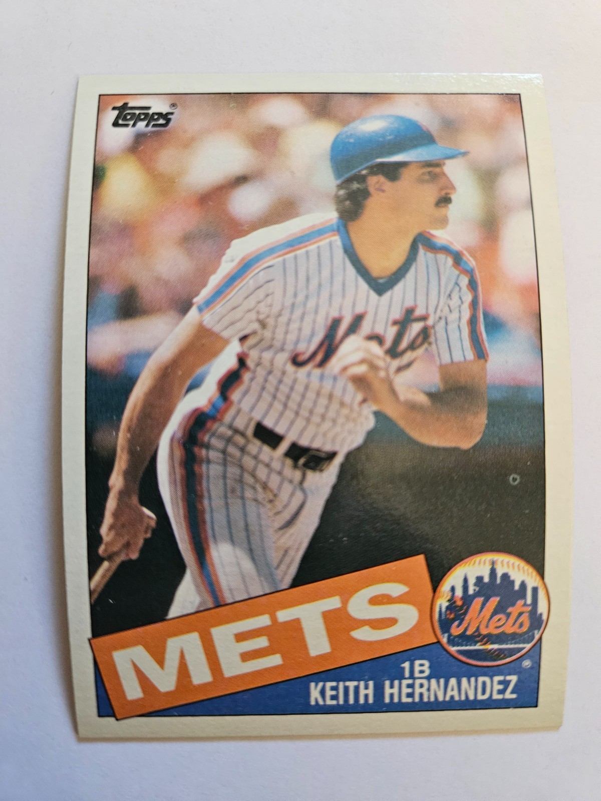 1985 TOPPS KEITH HERNANDEZ #80 NM