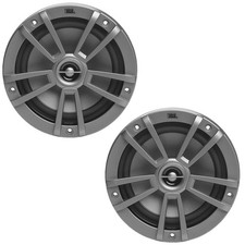 2x JBL 6.5" 180 Watts Max 2 Way Marine Multi-Element Gray Speakers