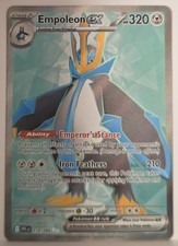 Empoleon ex 114/094 Ultra Rare Phantasmal Flames Pokemon Holo NM  Full Art