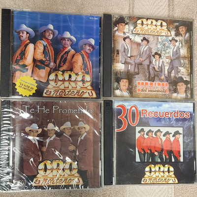 Oro Norteno 4 Cds Sus Mejores Canciones Y Corridos Famosos De Siempre Para Ti