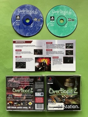 OVERBLOOD 2 II PS1 Spiel PLAYSTATION I 1 Sony PS One PSX Game BOX Blood OVP CiB