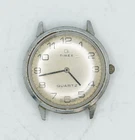 Vintage Timex Q Day Date Quartz 00578 England Men's Watch Dial - As Found