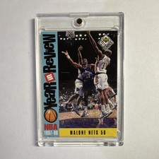 Upper Deck UD Choice Year in Review Karl Malone Utah Jazz #192 1997-98 NBA Card