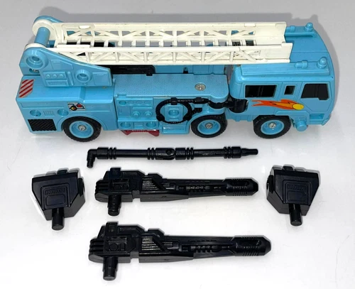 Vintage 1986 Hasbro G1 Transformers HOT SPOT Action Figure with Weapons Loose