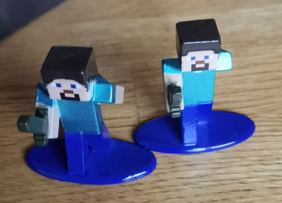 Steve mit Schwert (eine Figur) - Jada Nano Metalfigs Minecraft