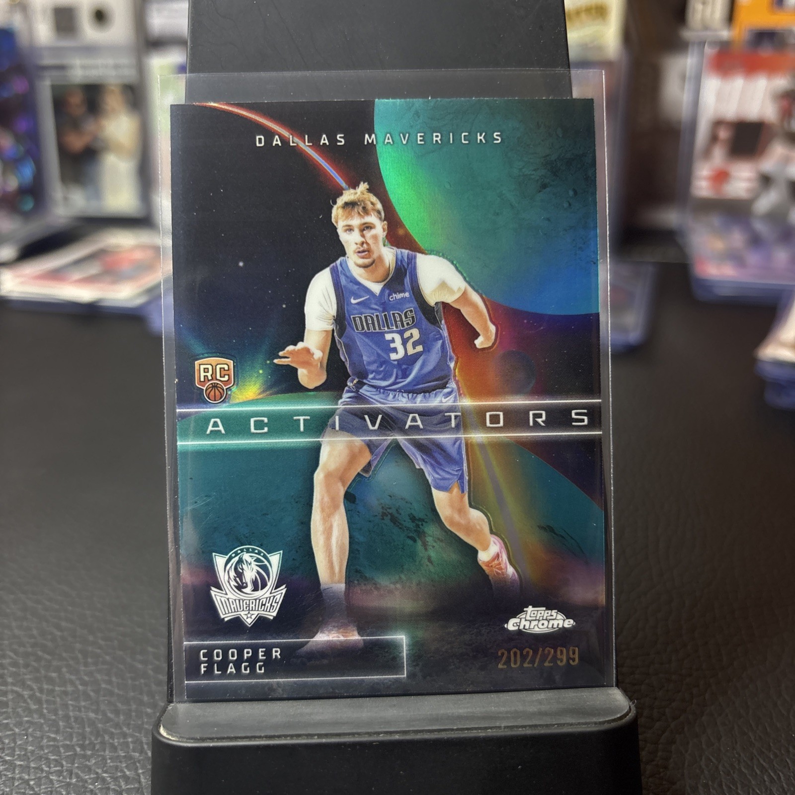 2025-2026 Topps Chrome Activators Cooper Flagg RC #AC-11 Teal Refractor /299