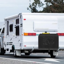 RV Gas Tank Cover Replacement Cover with Openable Window Waterproof Oxford