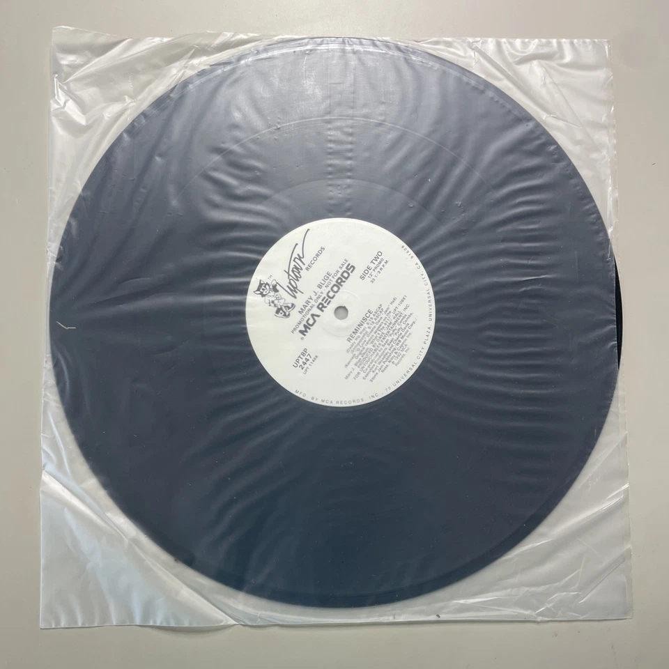 Mary J Blige Reminisce Single 12”Vinyl Record Uptown 90s Promo UPT8P 2447 - EX - Image 2 of 4