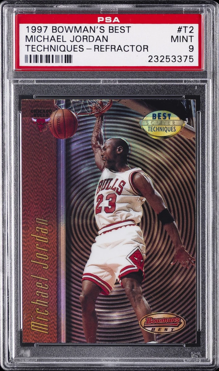 Bowman Michael Jordan 9 Graded Basketball Sports Trading Cards