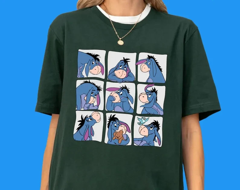 Eeyore Emotions T-shirt | Eeyore Shirt