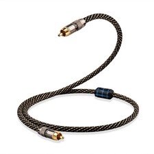Audiophile HiFi Audio RCA Cables RCA Male to Male,12 AWG,4N OFC Core,Gold-Pla...