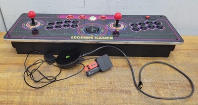 AtGames Legends Gamer Pro Tabletop Two-Player Arcade Stick With Puck - USED