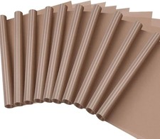 10 Pack PTFE Teflon Sheet for Heat Press 16" X 24" Non Stick Heat Resistant Craf