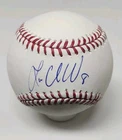 Lonnie Chisenhall Signed Auto Rawlings Official Major League Baseball INDIANS A3
