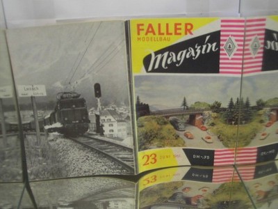 FALLER MAGAZIN Nr. 23 von 6/61 in DIN A 5 ca. 45 gr. gebraucht ungelocht (2076)