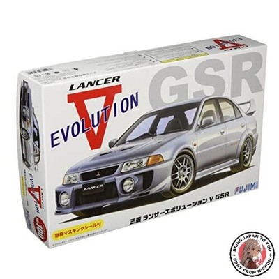 NEU FUJIMI 1/24 Zoll Up Serie No.100 Mitsubishi Lancer Evolution V GSR mit