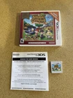 Welcome To Animal Crossing : New Leaf  CIB (Nintendo 3DS, 2016) Nintendo Selects
