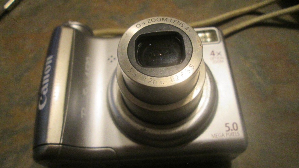 Canon PowerShot A530 Digital Camera 5.0MP 4x Optical Zoom
