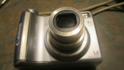 Canon PowerShot A530 シルバー Cannon PowerShot A530 AiAF 5.0MP Digital Camera PC1184 USB A