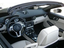 Cars 2011 mercedes slk Desk Mat Stitched