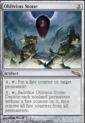 Oblivion Stone - Foil LP, English MTG Mirrodin | eBay