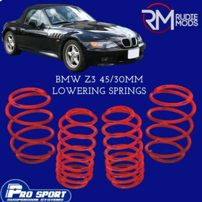 ProSport 45/30mm Lowering Springs for BMW Z3 Roadster Authorised Dealer ...