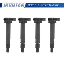 For Toyota Tacoma 2000 2001 2002 2003 2004 2.4L2.7L set：4 Ignition Coil  IRONTEK