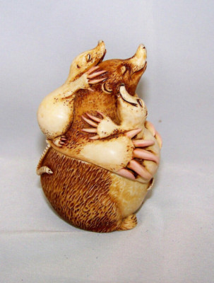 Harmony Kingdom ''Holy Moley''  Moles Box Figurine