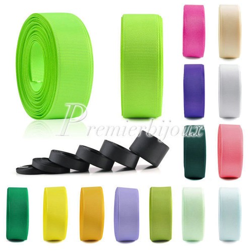 1 Roll 10m Ripsband Grosgrain Ribbon Polyester Schleifen Ribbon Bows Crafting