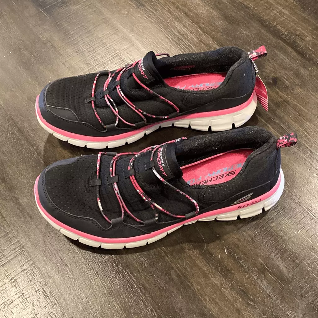 Zapatos skechers flex sole us cheap