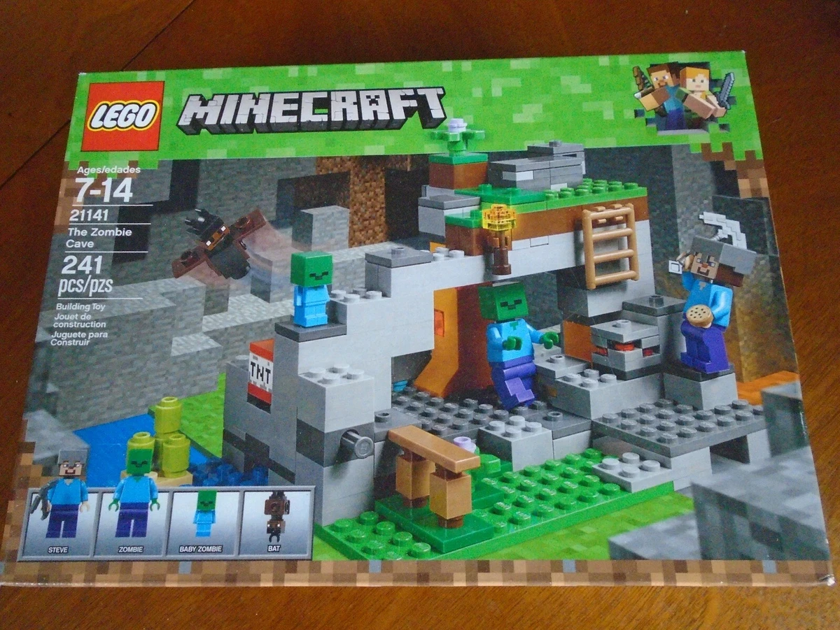LEGO The Zombie Cave Minecraft 21141 673419281539 eBay