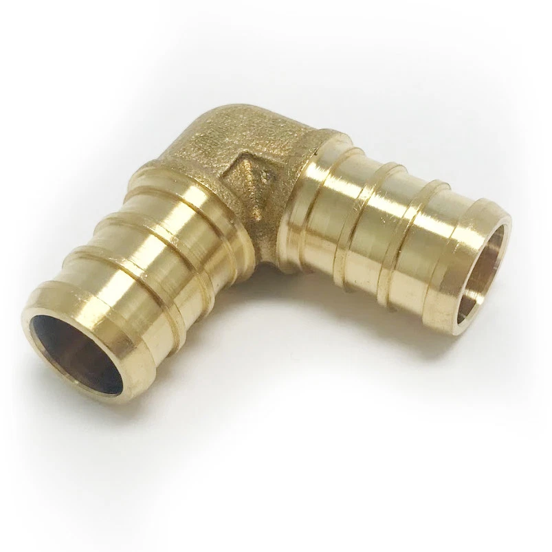 150 PCS 1/2" PEX Crimp Brass Fittings Elbow,Coupling,Tee (50 PCS/EACH) Lead Free - Image 3 of 4