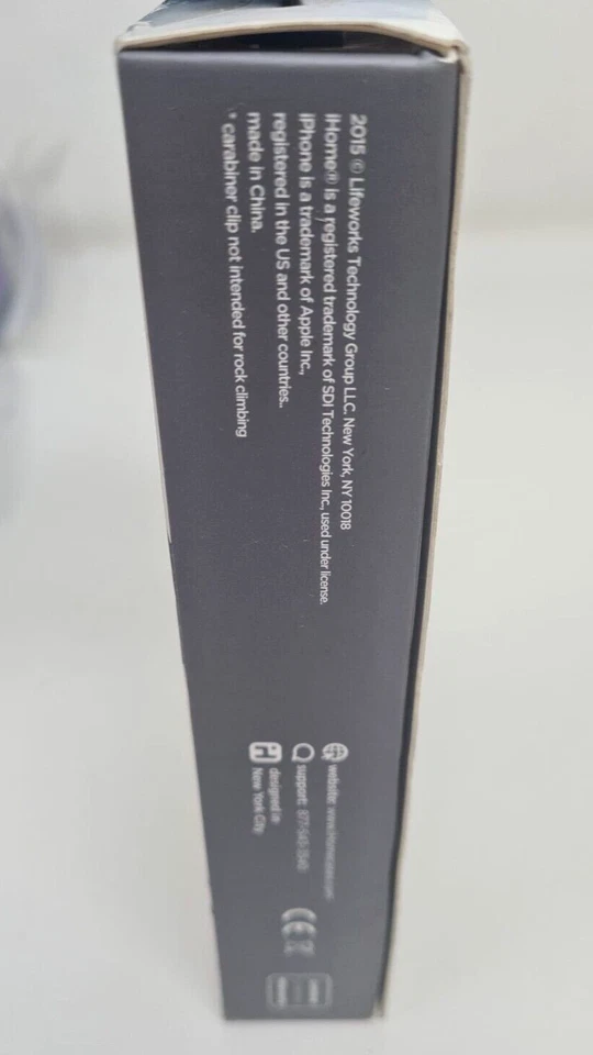 iHome Power Clip Universal Portable Charger External Battery Powerbank 2600mAh - Image 2 of 4