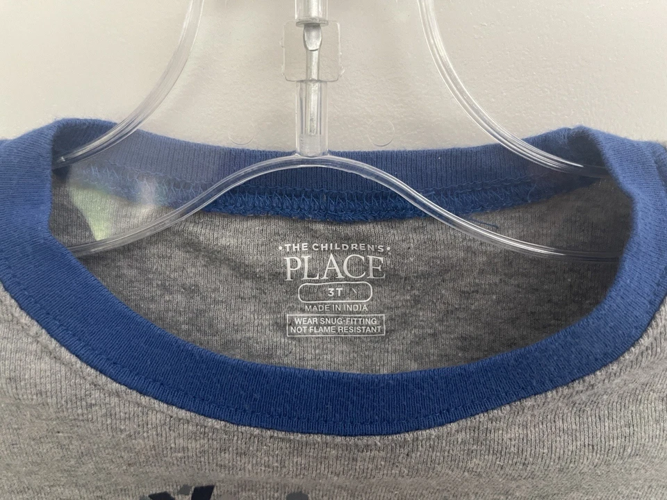 TCP Toddler Boys Dump Truck  My Mom Rocks 100% Cotton Long Sleeve Top Gray 3T - Image 2 of 3