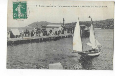 83 Tamaris Dock At The Arrival Of The Ferry Boat
