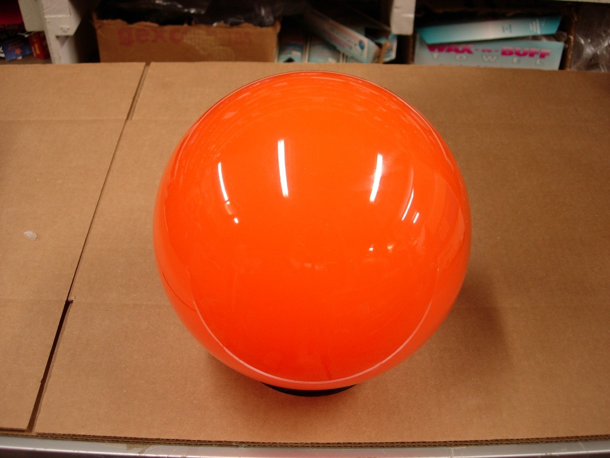 15# 7oz NOS NIB Mikasa MG Acrylic Orange Bowling Ball | eBay