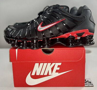 Size 15 - Nike Shox TL Black University Red for sale online Size 15 - Nike Shox TL Black University Red for sale online
