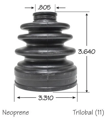 Juego de 4 kit de arranque eje CV delantero interior exterior para Honda Pilot 2009-2014 Foto 4 de 4