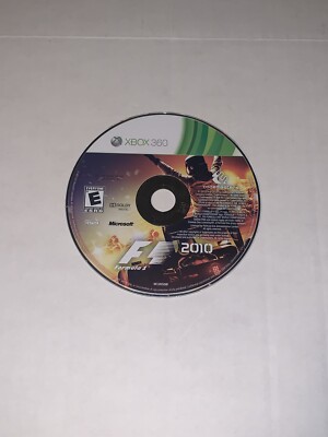 F1 2010 Formula 1 (Microsoft Xbox 360, 2010) Disc Only. Tested!