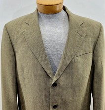 Nautica Sport Coat Blazer Wool Men  s Sz 42 L Three Button Vintage Made USA EUC