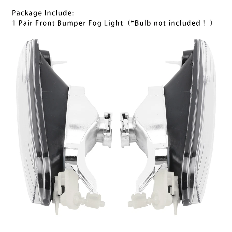 Pair Front Bumper Fog Light Without Blubs  For E46 323i 325i 98-01（Pre-LCI） S11 - Image 4 of 4