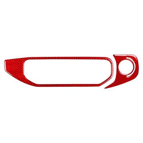 2x AC Climate Control Cover Trim Fit Jeep Wrangler JL JLU 4XE Gladiator JT red - Picture 2 of 10
