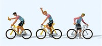Preiser H0 25008 Radrennfahrer. Team 3 1:87