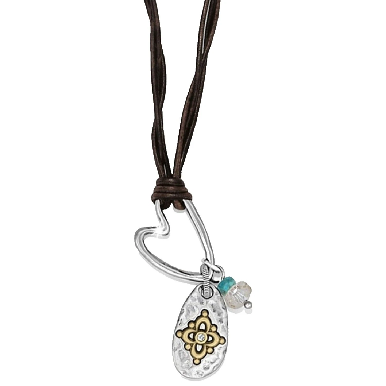 Brighton amor Collares y colgantes De Moda Marrón