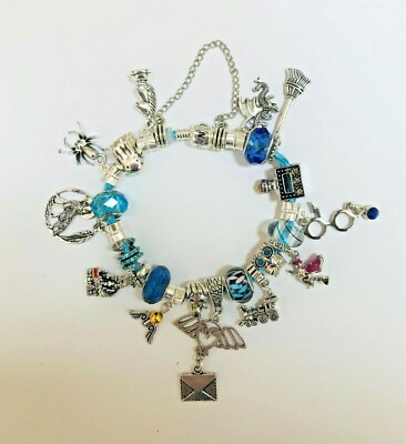 WIZARD hpot~CHARM Bracelet~FANTASY~ Dementor/SNAKE/Owl/POTION/game ball &